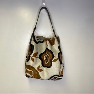 Maurizio Taiuti Leather Animal Hair Tote Bag